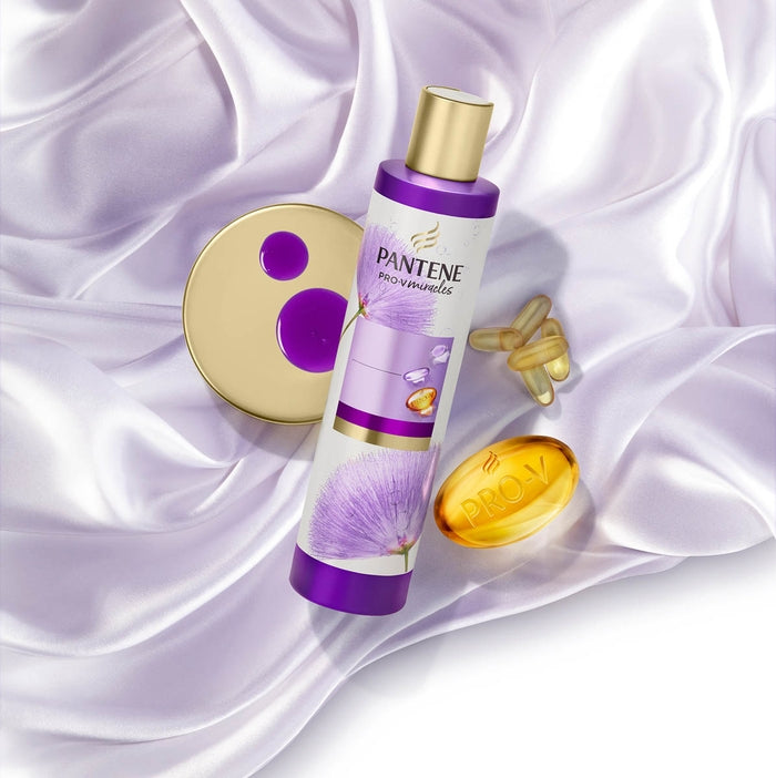 Pantene Pro-V Miracles Strength & Anti-Brassiness Purple | Sampon Violet cu Biotina | 225 ml